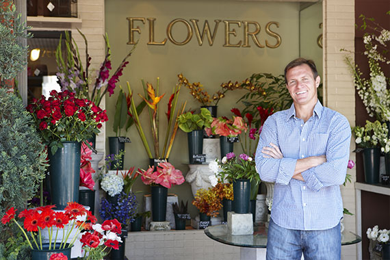 A florist gets $75,000*